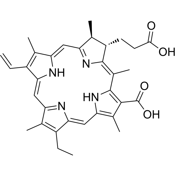 Chlorin e4 (chloramphenicol e4) 550-52-7